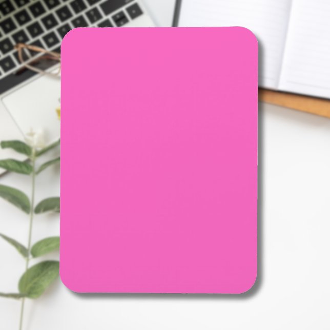 Neon Pink Solid Colour | Classic Magnet (Creator Uploaded)