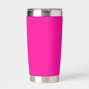 Neon Pink Solid Colour Insulated Tumbler
