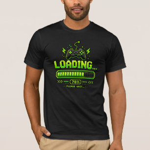 Neon Pixel Art Gamer Controller T-Shirt