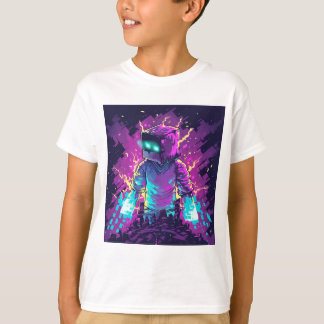 Neon pixel hero T-Shirt