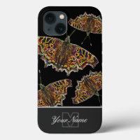 Neon-Pop-Art butterflies with Monogram!
