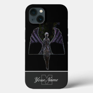 Neon-Pop-Art dreaming angel Monogram! iPhone 13 Case