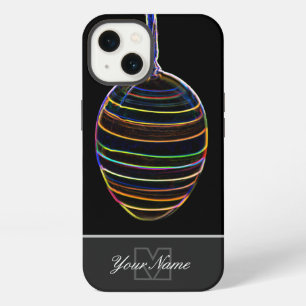 Neon-Pop-Art Happy Easter Egg with Monogram! Case- iPhone 13 Case