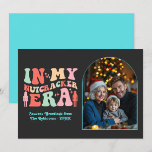 Neon Pop Era In My Nutcracker Era Christmas Photo Holiday Card