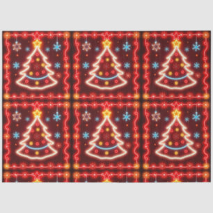 Neon Popular Christmas Holiday Collection Tissue Paper