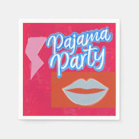 Neon Preppy Pajama Party