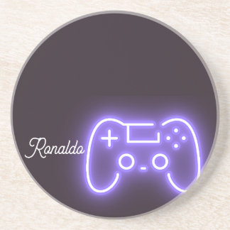 NEON PS4 handle custom name Coaster