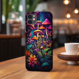 Neon Psychedelic Forestpunk Design No. 922 iPhone 13 Pro Max Case