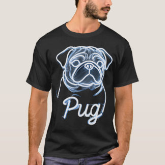 Neon Pug T-Shirt