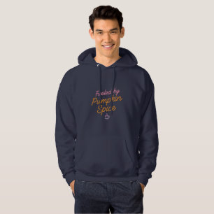 Neon Pumpkin Spice Energy – Retro Hoodie