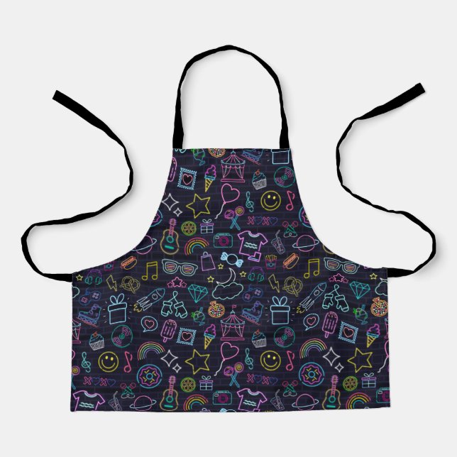 Neon Purim Apron (Front)