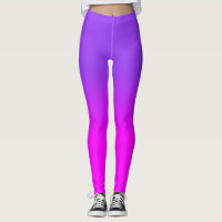 Neon Purple and Hot Pink Ombre Shade Colour Fade