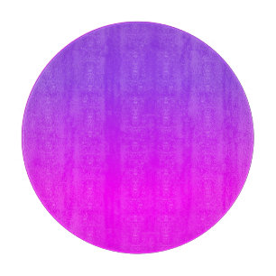 Neon Purple and Hot Pink Ombre Shade Colour Fade S Cutting Board