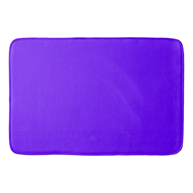 Neon Purple Bath Mat (Front)