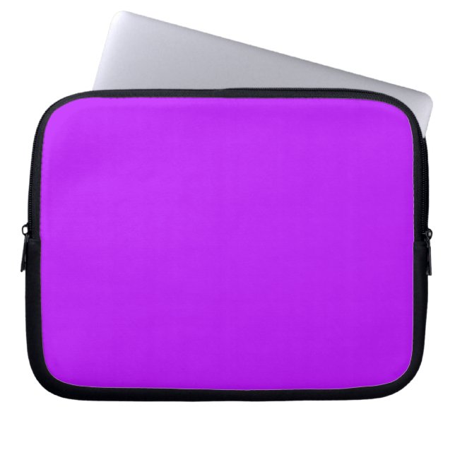 Neon Purple Computer Sleeve (Front)
