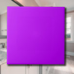 Neon Purple Solid Colour | Classic | Elegant Tile<br><div class="desc">Neon Purple Solid Colour | Classic | Elegant | Trendy | Stylish | Gift</div>