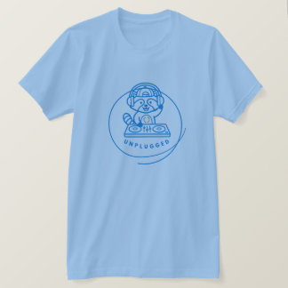 Neon Racoon DJ T-Shirt