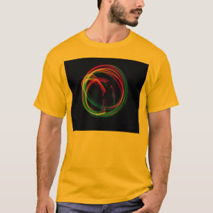 neon rainbow circle T-Shirt
