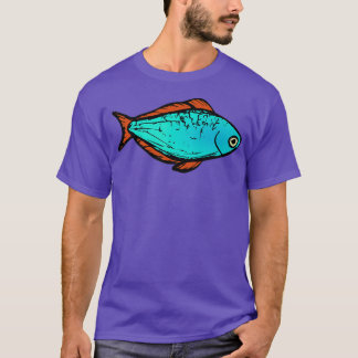 Neon rainbowfish freshwater aquarium fish T-Shirt
