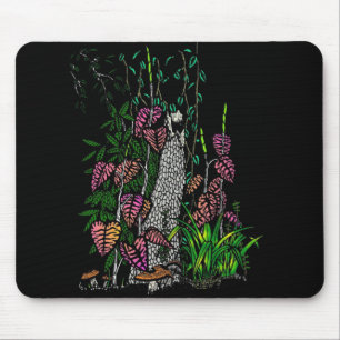 Neon Rainforest Mouse Mat