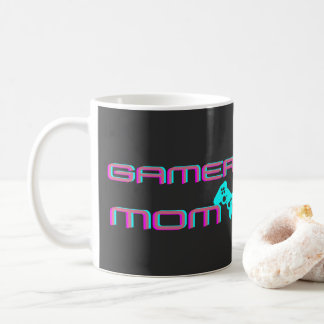Neon Retro Gamer Mum Coffee Mug