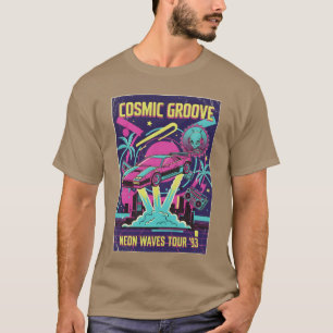 Neon Retro Space Carour T-Shirt