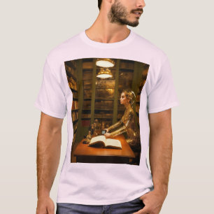 Neon Reverie – Futuristic & Surreal T-Shirt Design
