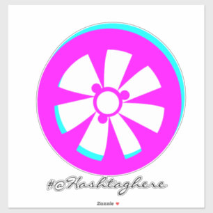 Neon Rim Pink Black Car