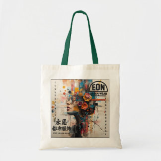 NEON ROSE TOTE BAG