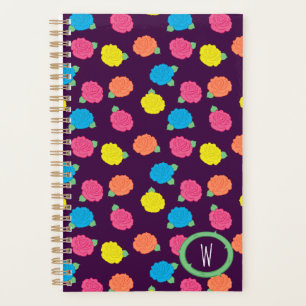 Neon Roses Pocket Planner