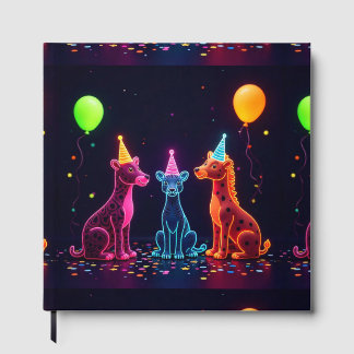 Neon Safari Guest Book
