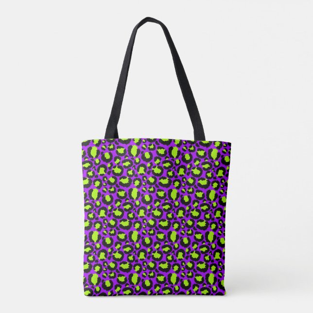 Neon Safari Tote Bag (Back)