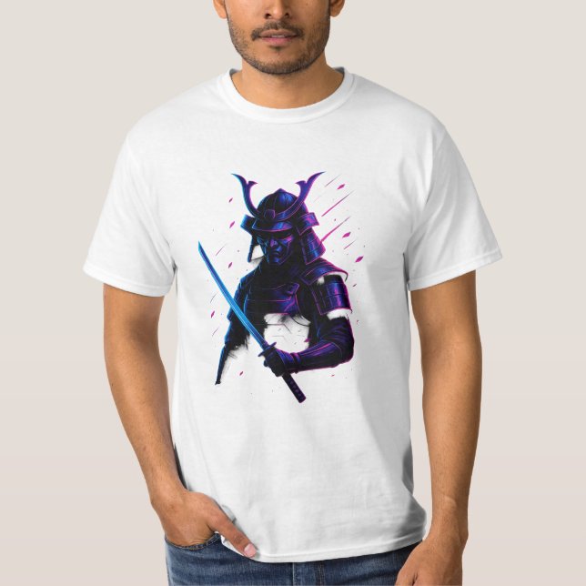 Neon Samurai: Blade of the Future T-Shirt (Front)
