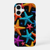Neon sea stars