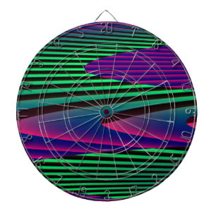 Neon Seas Dart Board
