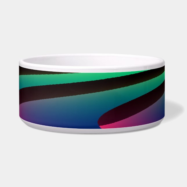 Neon Seas Dog Bowl (Right)