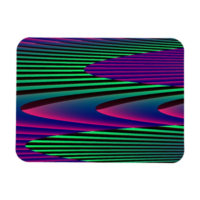 Neon Seas Magnet (Horizontal)