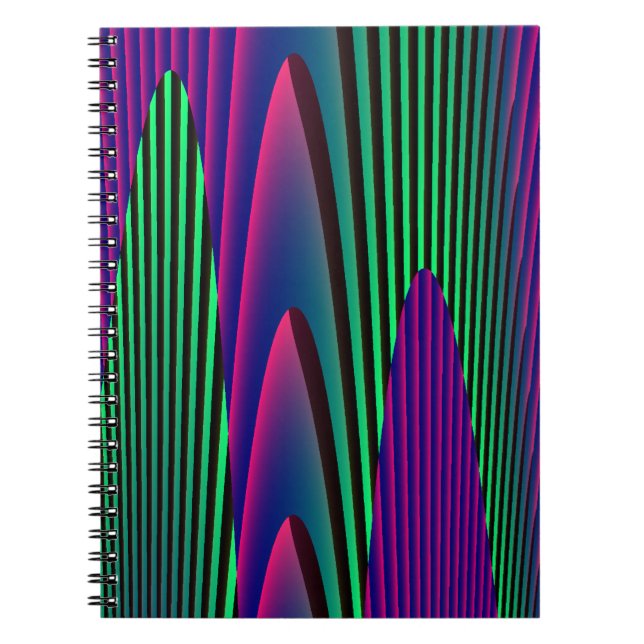 Neon Seas Notebook (Front)