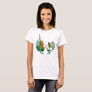 Neon Seramas T shirt women