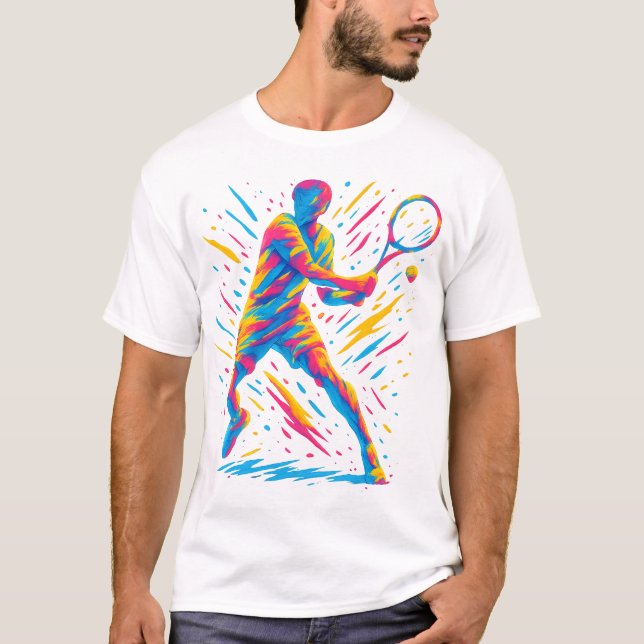 Neon Serve T-Shirt (Front)