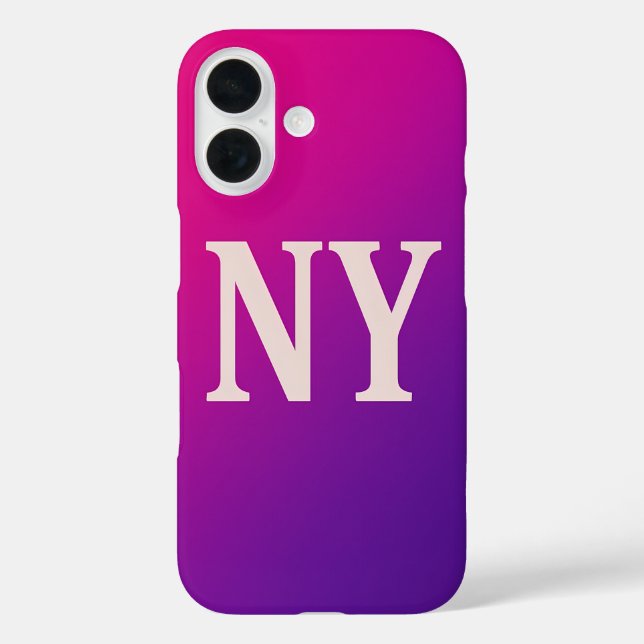 Neon Skyline NY – Bold & Chic Case-Mate iPhone Case (Back)