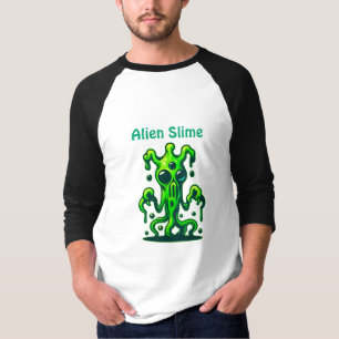 Neon Slime Monster – Cool Creepy Alien Design T-Shirt