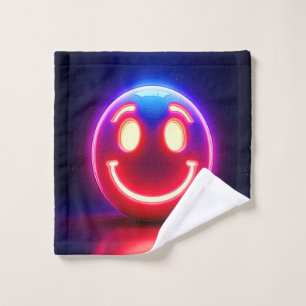 Neon Smile: Happy Glow Bath Towel Set