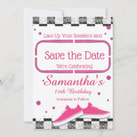 Neon Sneaker Birthday, Glitter