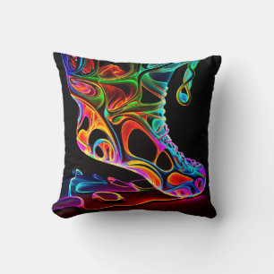 Neon Sneaker Cushion