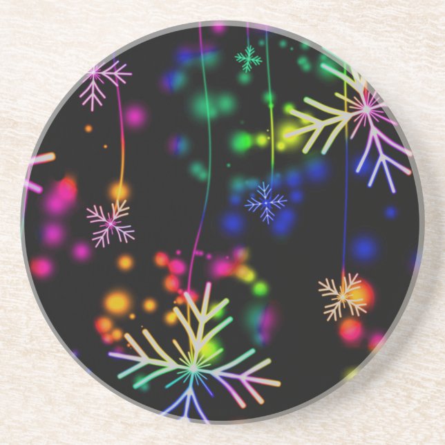 Neon Snow Coaster (Front)