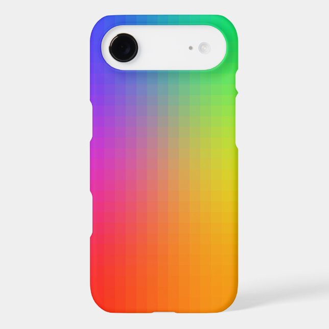 Neon Spectrum iPhone 6 Plus Case - PIXEL Edition (Back)