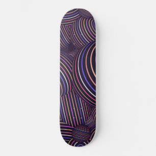 neon spheres  skateboard