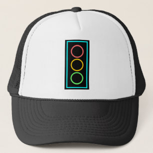 Neon Stoplight Trucker Hat