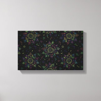 Neon Stretched Canvas Print